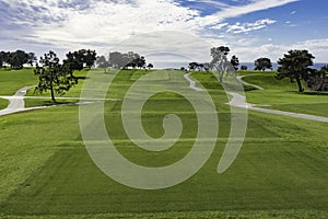 Golf Course at Torrey Pines La Jolla California USA near San Diego