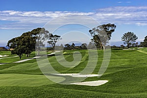 Golf Course at Torrey Pines La Jolla California USA near San Diego photo