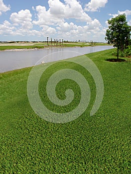 Golf Course under construction