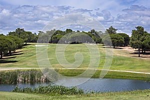 Golf course on Vilamoura, Portugal photo