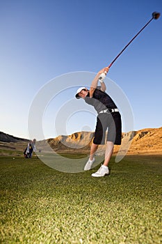 Golf driver swing