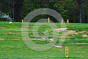Golf Driving Range Field