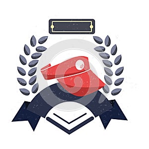 golf emblem. Vector illustration decorative design