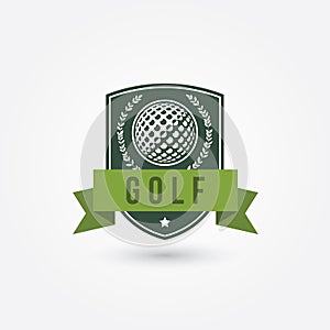 Golf emlblem or icon