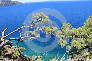 Golf of Fethiye in Mugla, Turkey.