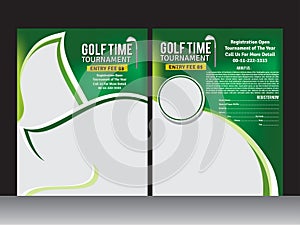 Golf Flyer Template