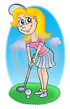 Golf girl 2