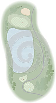 Golf hole 2