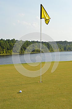 Golf Hole on Intracoastal Waterway