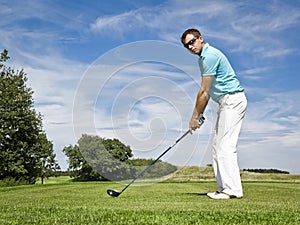 Golf player