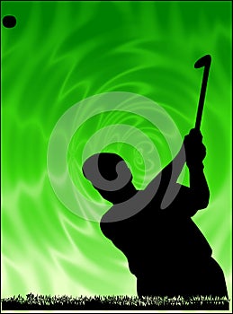 Golf player