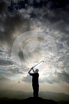 Golf player