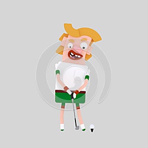 Golf player