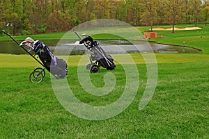 Golf Push Carts photo