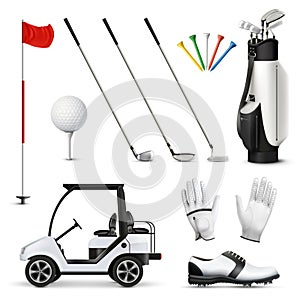 Golf Realistic Set