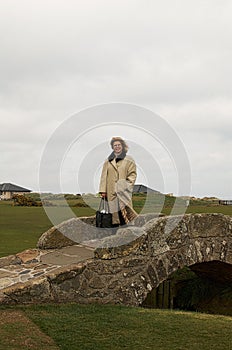 Golf`s Most Famous Bridge,The Swilcan, St. Andrews, Scotland