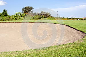 Golf sand trap