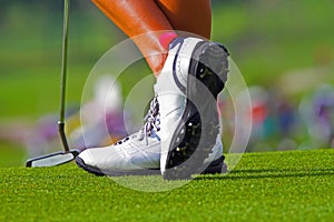 Golf shoes photo