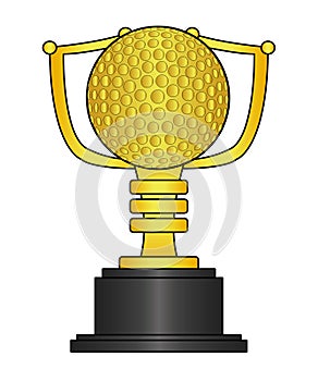 Golf Spoof Trophy