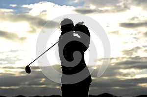 Golf sunrise 03