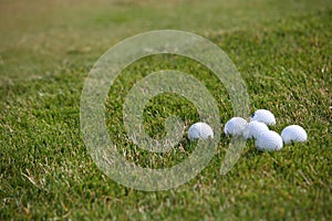 Golf tournament - golf balls