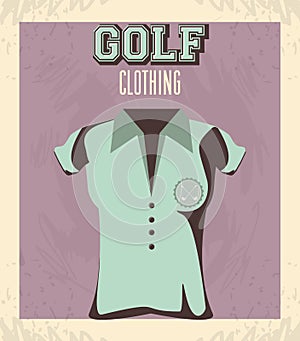 Golf uniform femenine shirt