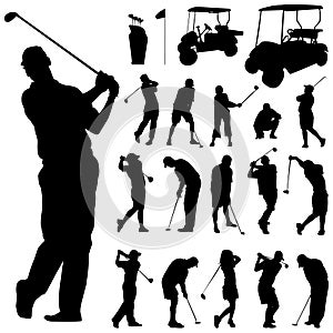 Golf vector