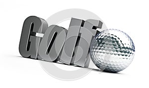 Golfball silver