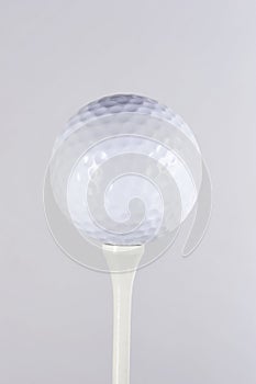 Golfball on tee 03