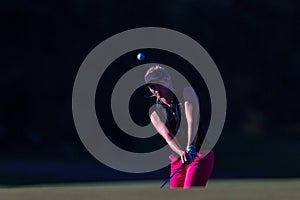 Girl Pro Golf Chip Ball Flight