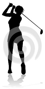 Golfer Golf Sports Person Silhouette