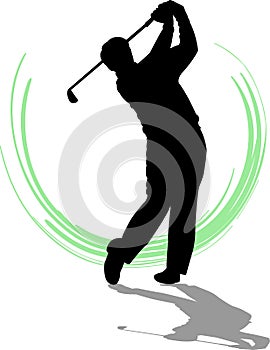 Golfer Man/eps