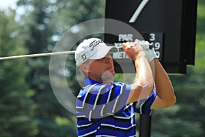 Golfer Steve Stricker