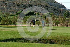 Golfing In Spain