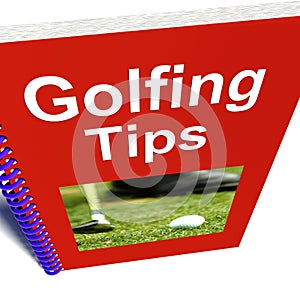 Golfing Tips Book Shows Advice For Golfers