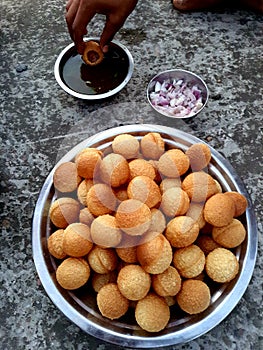 Golgappe food testy homemade paanipuri