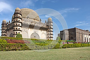 Golgumbaz, a Mughal mausoleum