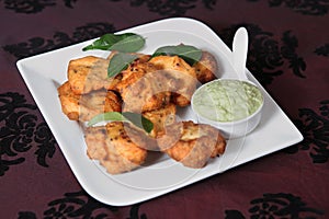 golibaje or mangalore bajji,traditional indian fried snack