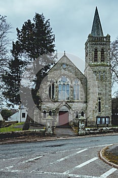 Golspie Church Hall in Golspie village, Scotland, UK