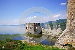 Golubac castle in Serbia photo