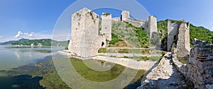 Golubac castle in Serbia