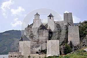 Golubac Fortress Golubacka trvdjava or Goluback Grad taken dur