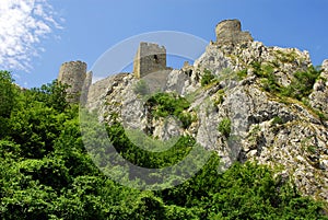 Golubac fortress in Serbia