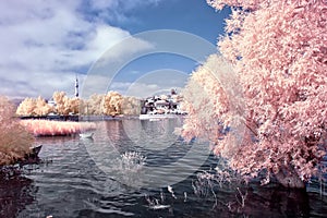 Golyazi Lake and landscape in Turkey