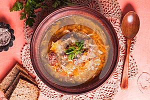 Gombaleves - Chrismtas hungarian soup