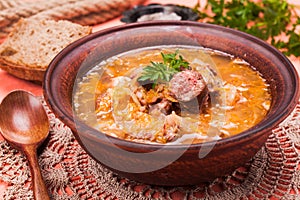 Gombaleves - Chrismtas hungarian soup