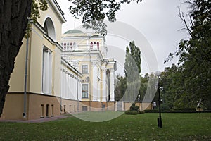 Gomel, Belarus in autumn fall photo