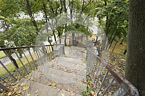 Gomel, Belarus in autumn fall