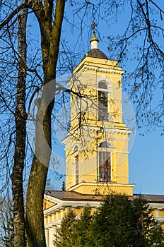 Gomel. The bell tower of the Cathedral of Peter and Paul