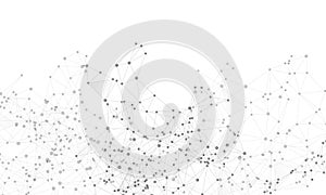 Gometric plexus structure cybernetic concept